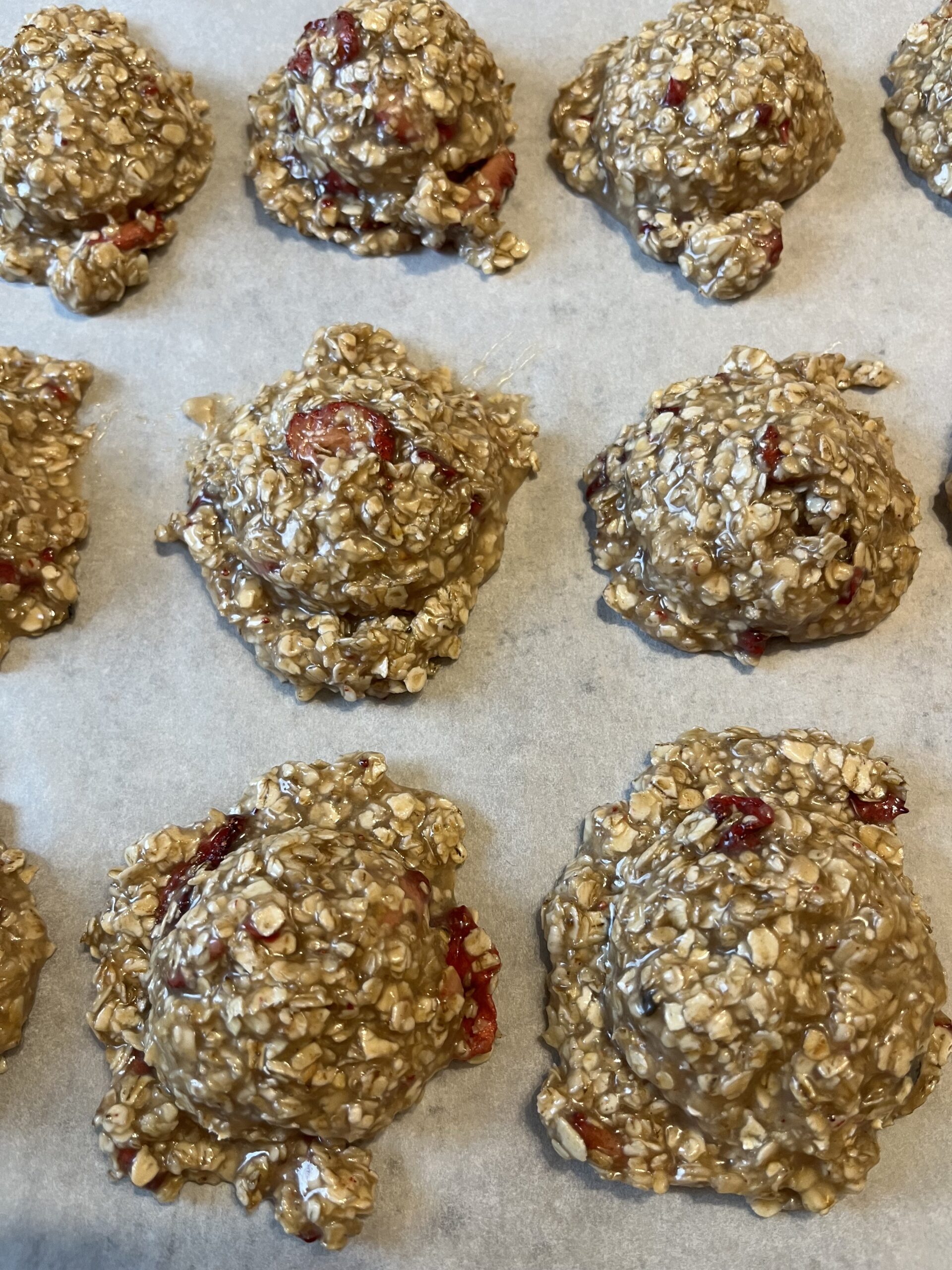 Strawberry Cheesecake No Bake Cookies - Image 4