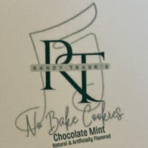 Chocolate Mint No Bake Cookies